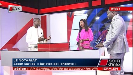 SOIR D'INFO - FRANÇAIS - Pr : ARAME TOURÉ - 02 Octobre 2019