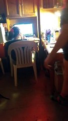 Sister Surprised by Belated Birthday Gift