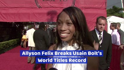 Allyson Felix Is Incredibly Fast