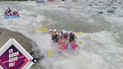 ¡Yamilet, Jeff, Alann y Marian sufren ACCIDENTE en rápidos! | Enamorándonos