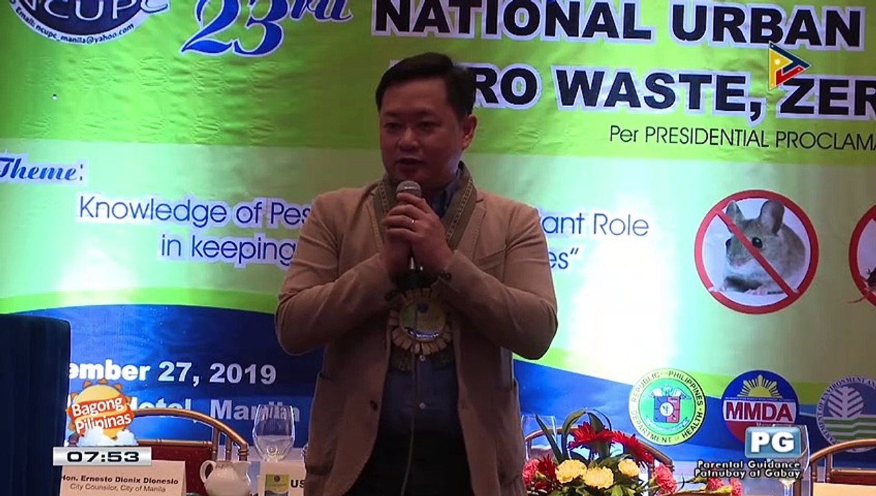 WWW: 23rd National Urban Pest Control Zero Waste, Zero Pest Week