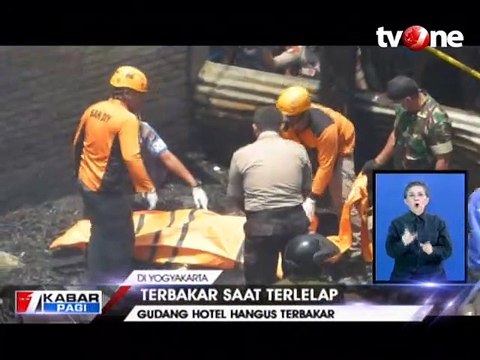 Gudang Hotel Terbakar Ludes, Satu Karyawan Tewas