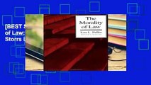 [BEST SELLING]  The Morality of Law: Revised Edition (The Storrs Lectures)