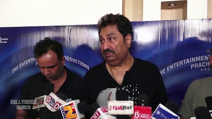 Kumar Sanu At Song Recording Of The Film ‘Khalli Balli’ By With Star Cast