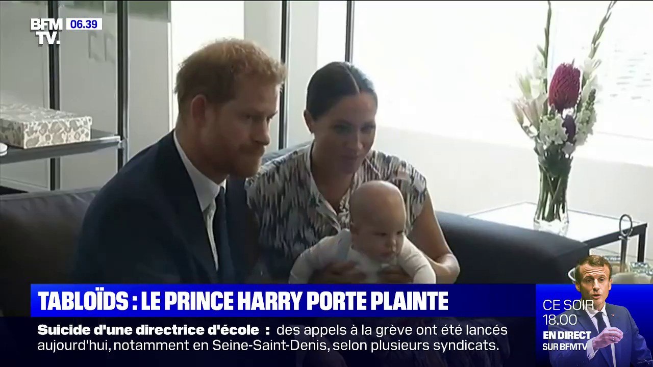 Le Prince Harry dépose plainte contre un tabloïd pour harcèlement envers Meghan Markle