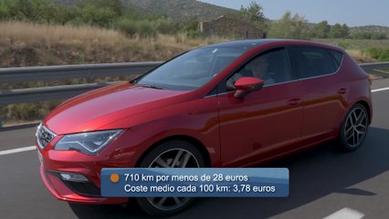Gama TGI de SEAT - vuelta a España con un coste medio de 3,5 € cada 100 km
