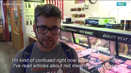 US butcher and customers react as study reveals red meat may not be so unhealthy