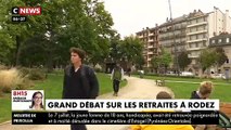 Emmanuel Macron ouvre le débat sur les retraites à Rodez