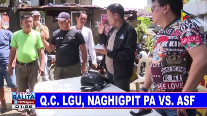 QC LGU, naghigpit pa vs ASF