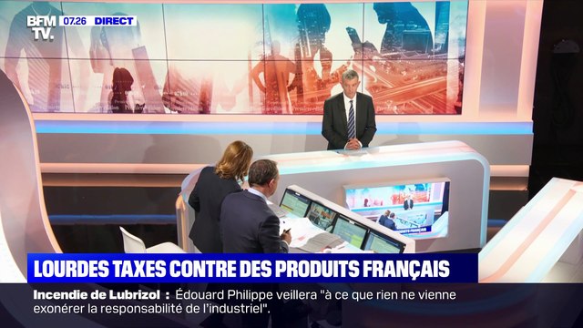 Lourdes taxes contre les produits français - 03/10