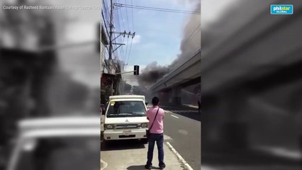 Fire breaks out at LRT 2