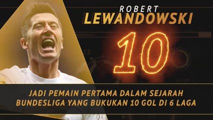 Fantasy Hot or Not - Lewandowski bersama rekor baru