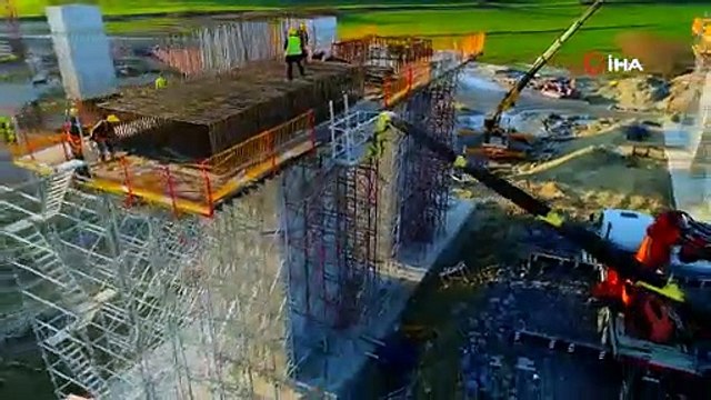 Kuzey Marmara Otoyolu inşaatının 2 yılını, 3 dakikada izleyin