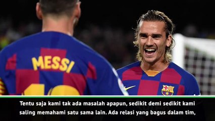 Hubungan saya dengan Griezmann baik-baik saja - Messi