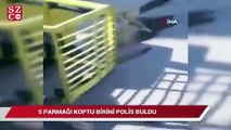 Forkliftin altında kaldı 5 parmağı koptu birini polis buldu