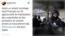 Neuf français sur 10 soutiennent la mobilisation des urgences et des pompiers