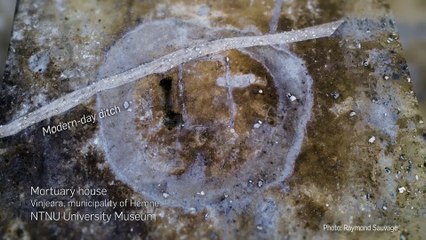 Descubierta una casa funeraria vikinga en Noruega