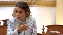 Report TV - Rudina Hajdari: Deputetë të mos rrinë në kafe, të vijë të disktojmë projekt-rezolutën