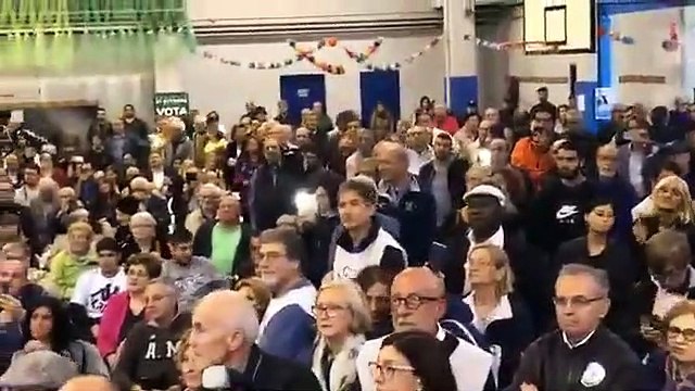 Elezioni Umbria, Salvini al CVA di Ponte San Giovanni (03.10.19)