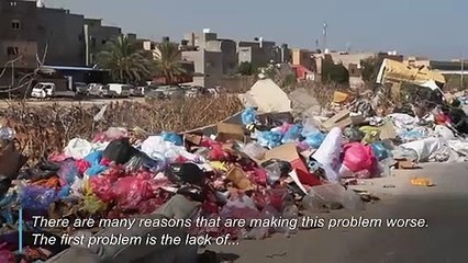 As Libya's war drags on, Tripoli drowns in waste
