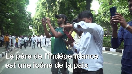 L'Inde célèbre les 150 ans de la naissance de Gandhi