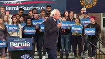 Rivais enviam mensagens de melhoras a Bernie Sanders