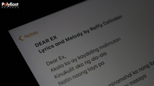 Dear EX - Recording | Behind The Scenes