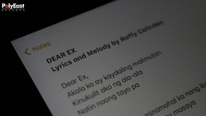 Dear EX - Recording | Behind The Scenes