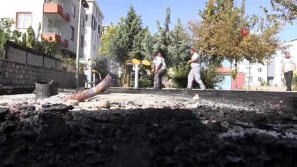 Aksaray'da çocuk parkı kundaklandı