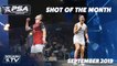 Squash: Shot of the Month - September 2019