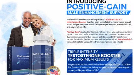 Positive Gain (South Africa) - Improved Libido Enhancer For Men