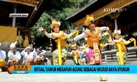 Ritual Tawur Mesapuh Agung di Bali Sebagai Wujud Raya Syukur