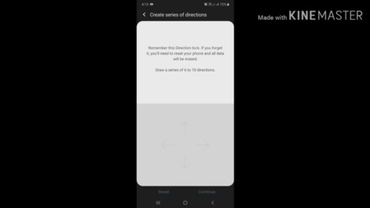 how set direction lock for your mobile with high security anyone cannot find your mobile have lock or not