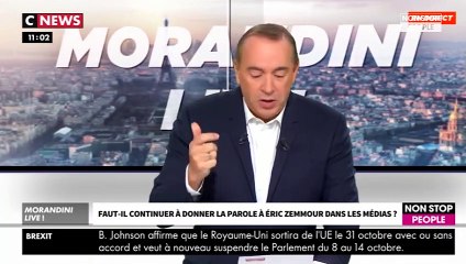 Morandini Live : Eric Zemmour bientôt sur Cnews ? La mise au point de Canal + (vidéo)