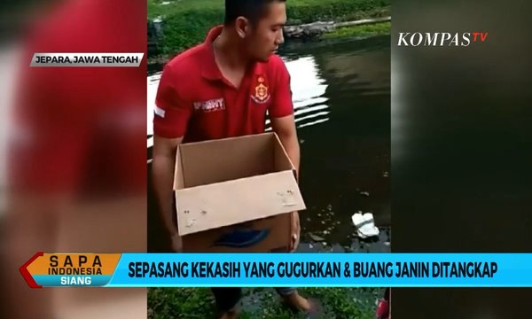 Gugurkan & Buang Janin, Sepasang kekasih ini ditangkap