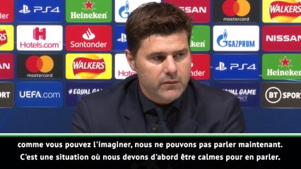 Pochettino : "Pas le moment de parler à mes joueurs"