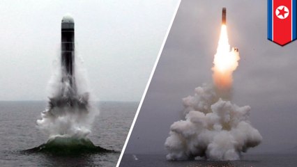 North Korea says it tested a new submarine-launched missile