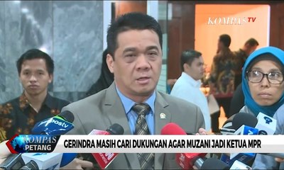 Gerindra Masih Cari Dukungan agar Muzani jadi Ketua MPR