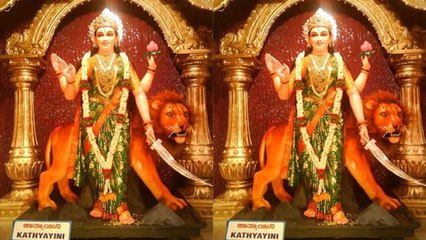 下载视频: Navratri Day 6 मां कात्यायनी पूजा विधि और मंत्र जाप | Katyayani Puja Vidhi and Bhog | Boldsky