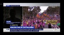 Tensión en Espejo Público: Susanna Griso se indigna con un escolta que comparó la situación de Cataluña con el País Vasco