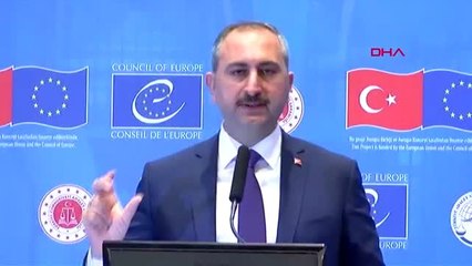 Ankara adalet bakanı abdulhamit gül, katıldığı konferansta konuştu 2