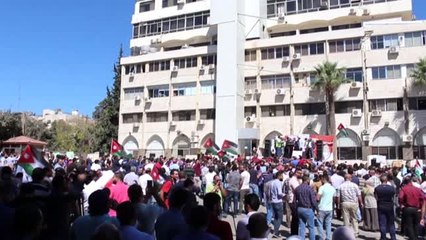 Ürdün'de grevdeki öğretmenlere destek gösterisi (2)