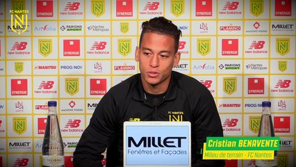 Cristian Benavente avant FC Nantes - OGC Nice