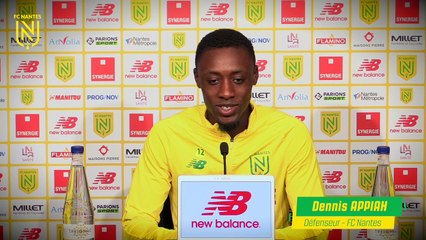 Dennis Appiah avant FC Nantes - OGC Nice