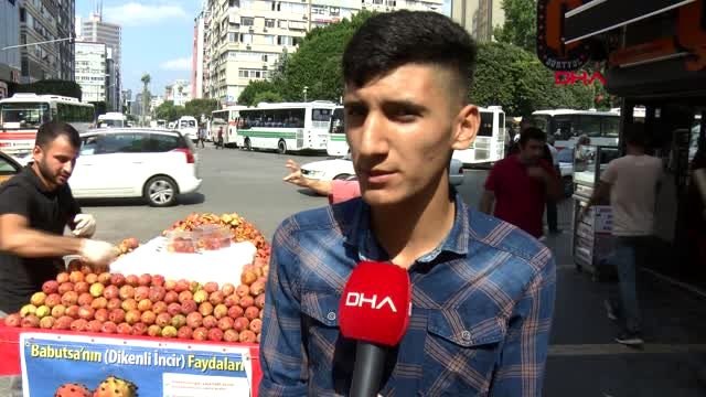Adana zabıta seyyar satıcının incirlerini döktü, çevredekiler tepki gösterdi
