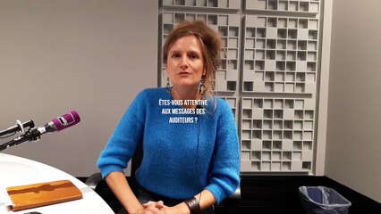 Julie Gacon et les auditeurs