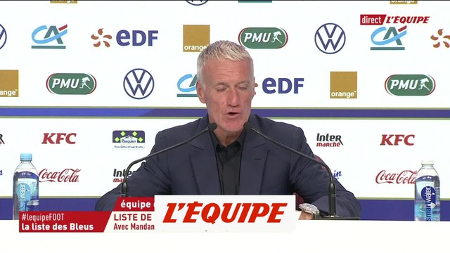 Deschamps «Mandanda est de retour en tant que numéro 2» - Foot - Bleus