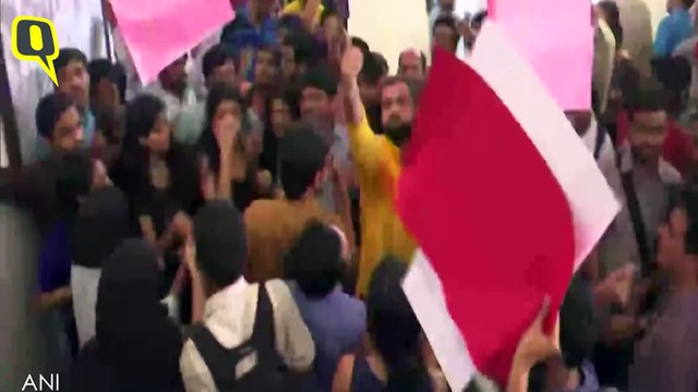Scuffle at JNU Campus As MoS Jitendra Singh Speaks on Article 370