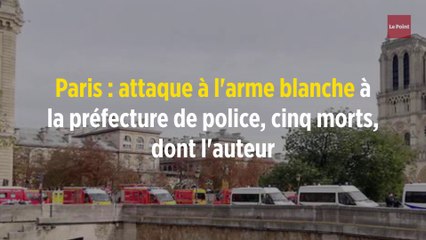 Paris : attaque à l'arme blanche à la préfecture de police, cinq morts, dont l'auteur