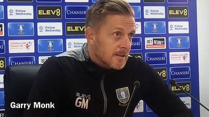 Sheffield Wednesday manager Garry Monk offes an injury update ahead of Wigan